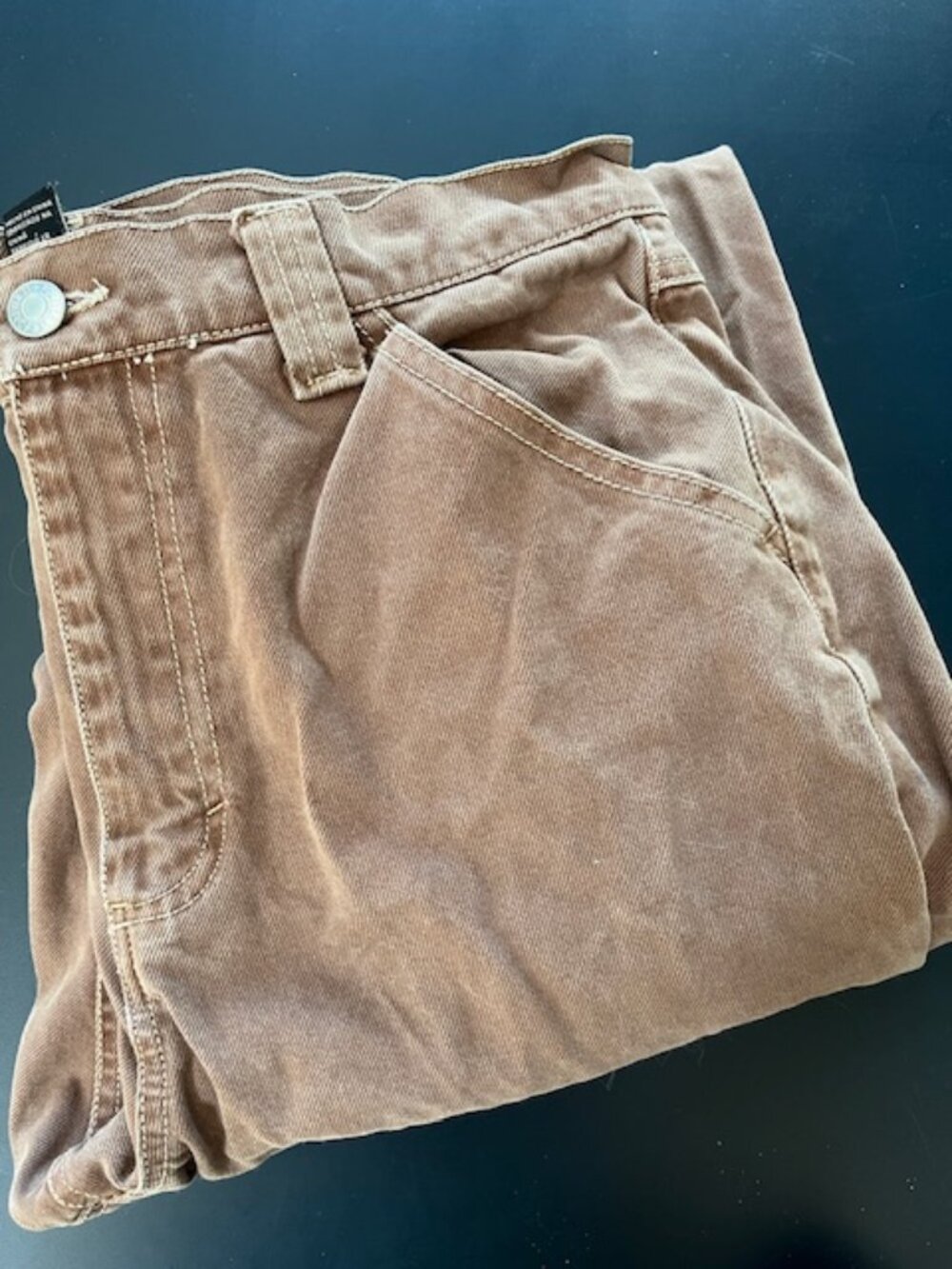 Forever 21 Washed Jeans Pants Size 11 /30  Jrs. Brown